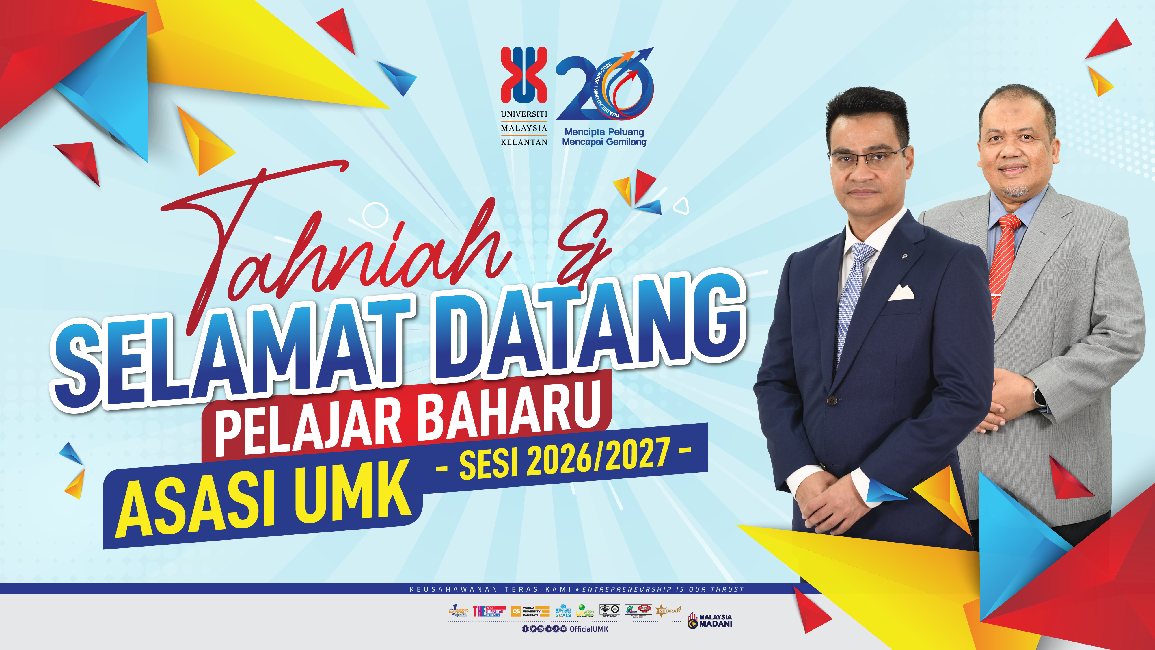 PENDAFTARAN PELAJAR BAHARU ASASI SESI 2026/2027